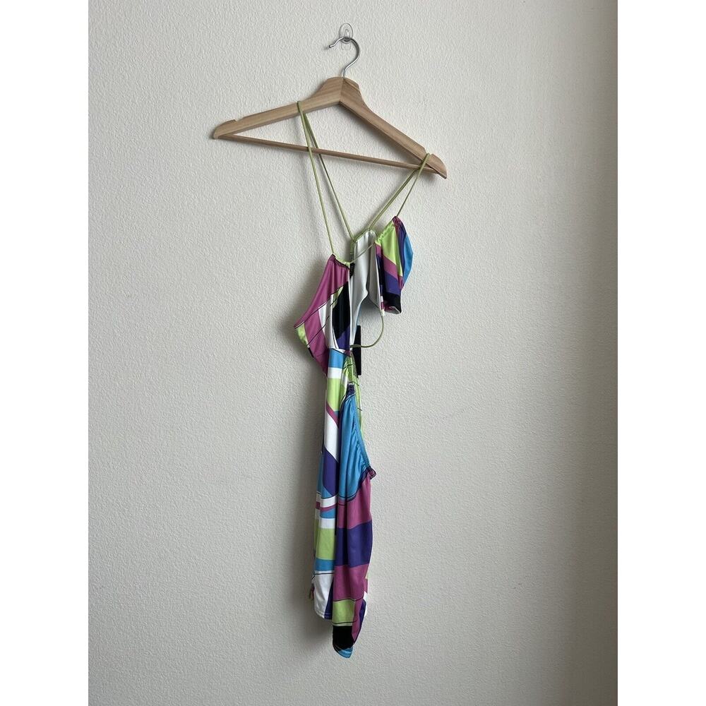 Pretty Little Thing Free Asymmetrical Cut Out Club Party Dress Womens Size 8 - Picture 3 of 10